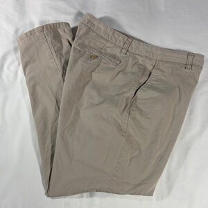 Bonobos mens khaki The Original Chino flat front chino pants - size 35x32